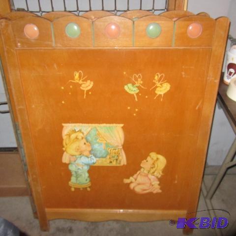 Vintage Maple Crib