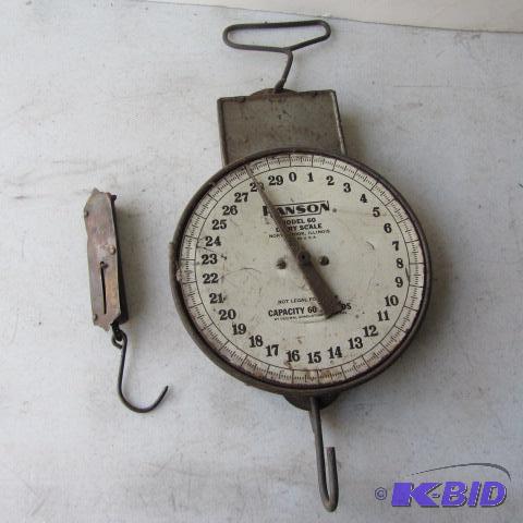 Hanson Hanging & Brass Scales