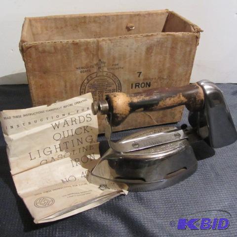 Wards Gasoline Iron