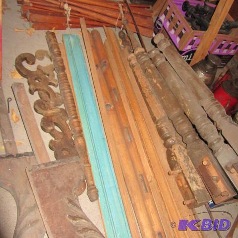 Vintage Wood Parts