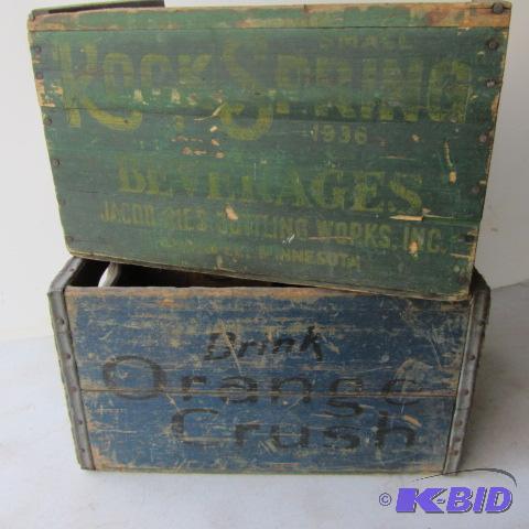 Wooden Beverage Boxes