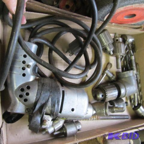 Electric Drill, Bits