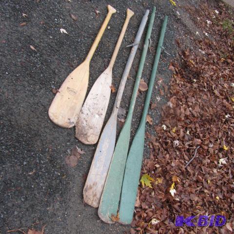Canoe Paddles, Boar Oars