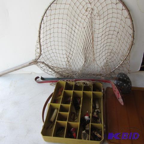 Tackle Box, Net, Spoons