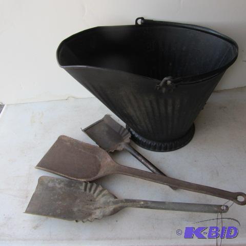 Coal Bucket & Shovels
