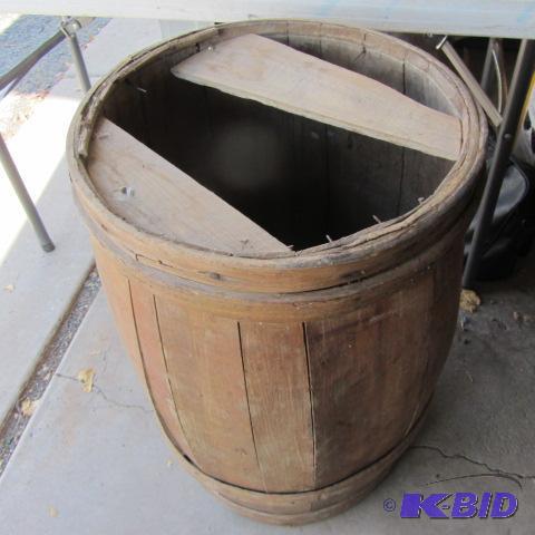 Wooden Barrel