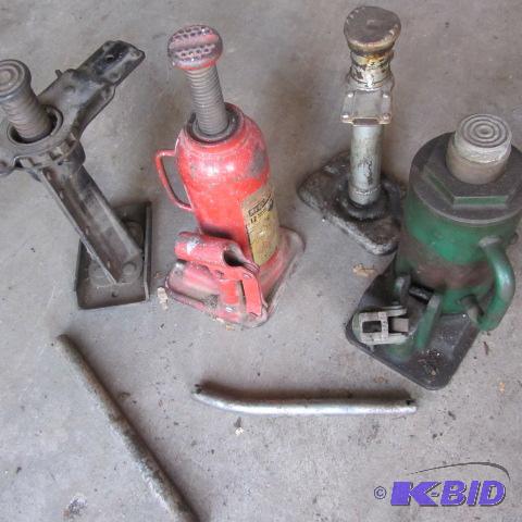 Bottle, Scissor & Ratchet Jacks
