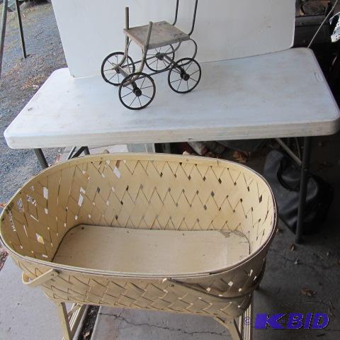 Doll Buggy Frame, Bassinet
