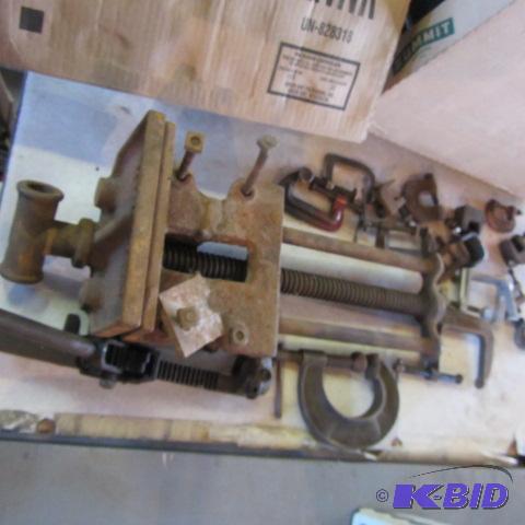 Bench Vise & C-Clamps