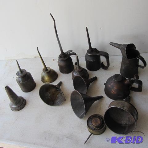 Funnel Filler, Eagle Oil Can