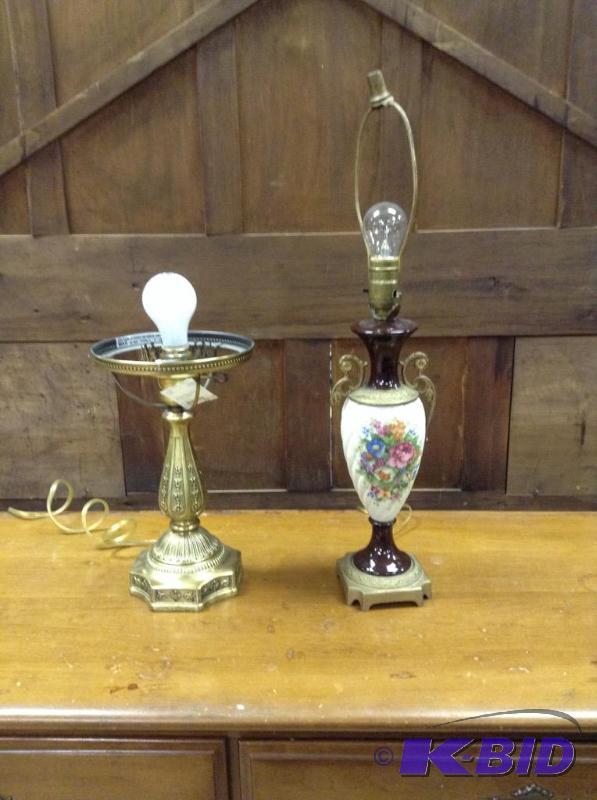 Pair Table Lamps