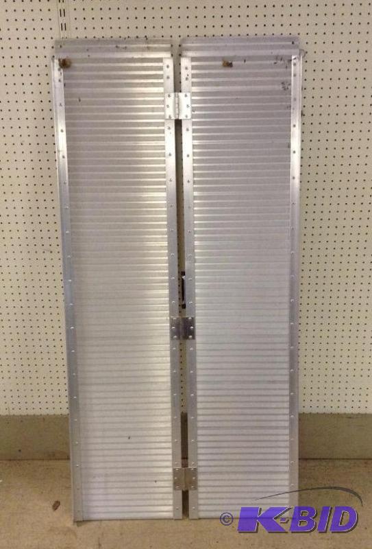 Fold Up Metal Ramp