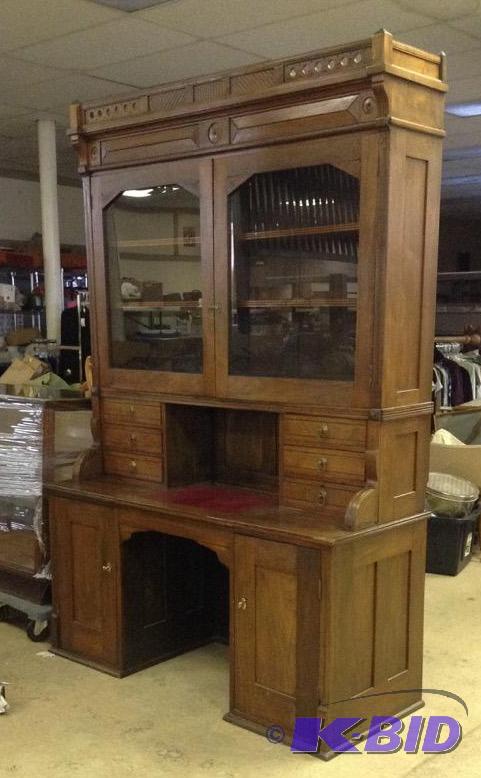 Gorgeous Vintage Desk Hutch