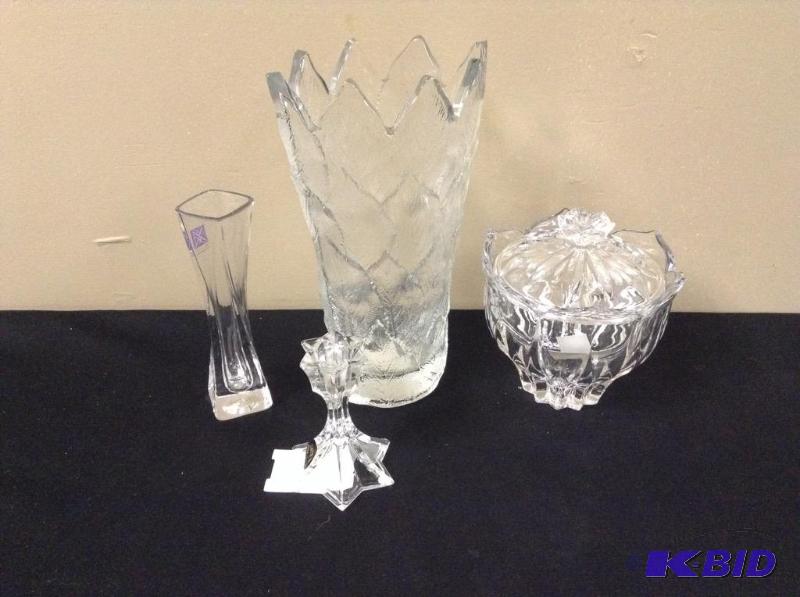 Glass & Crystal Vases and More
