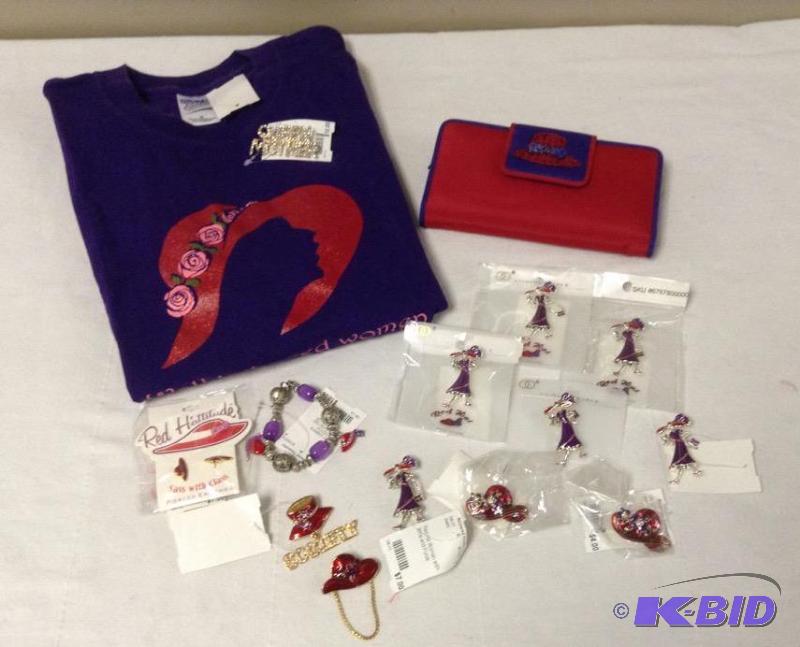 Red Hat Society T-Shirt & Pins