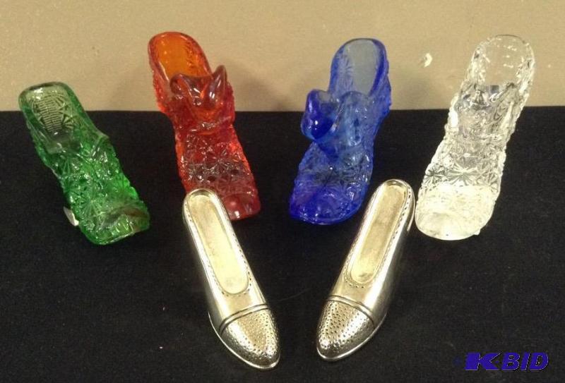 Glass & Metal Shoes