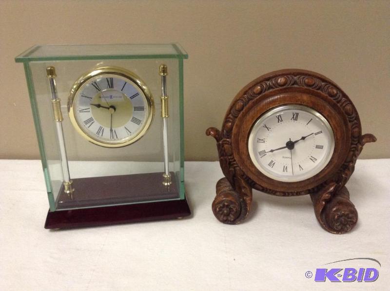 Two Mantle Clocks - Howard Miller