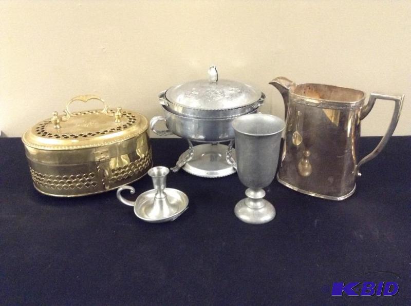 Silverplate, Brass & Pewter