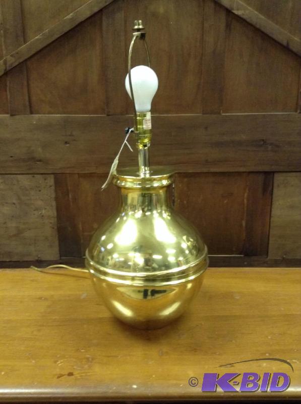 Brass Ball Table Lamp