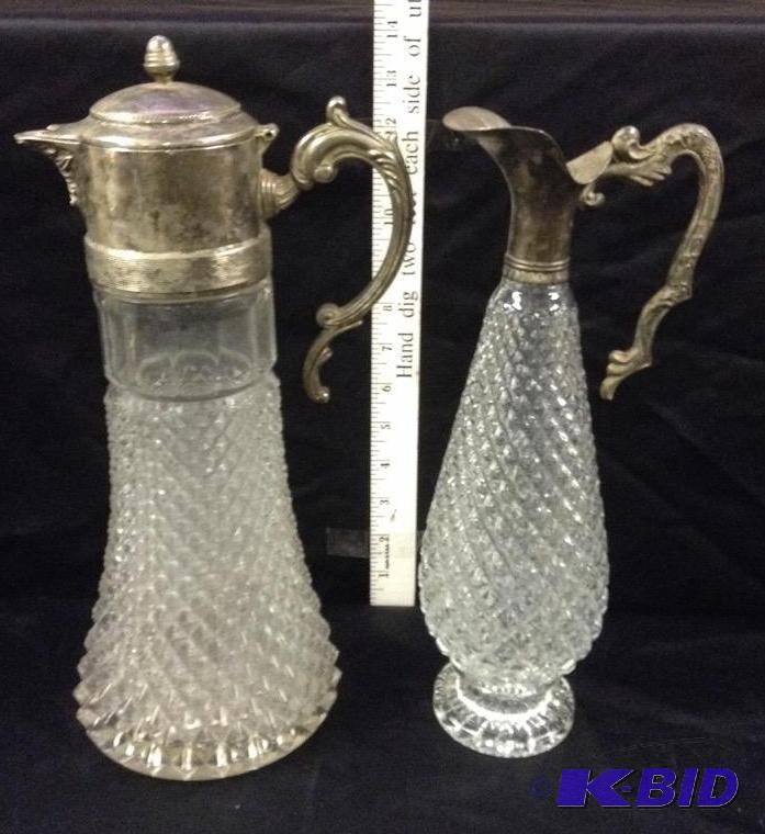 lot 11 image: Beautiful Vintage Decanters