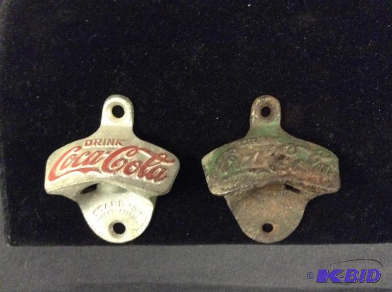 lot 43 image: Two Wall Mount Coca-Cola Bottle Openers