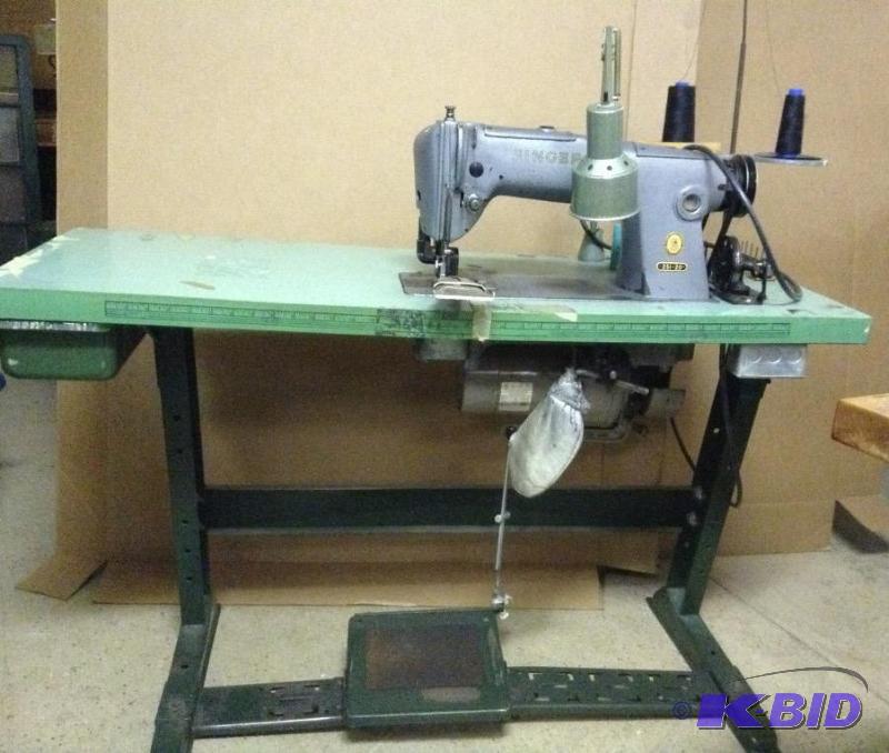 Industrial Singer 250-20 Serger with Table