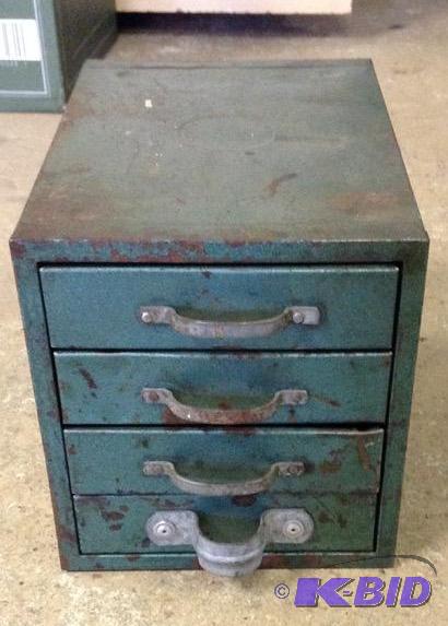 Small Drawered Box with ToolDie Parts