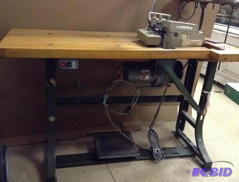 Union Special Mark IV Serger with Table