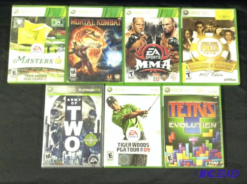 Variety of XBox 360 Games
