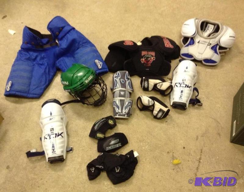 Youth Sports Equipment - Mostly Hockey