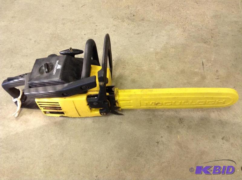 McCulloch Pro Mac 610 Chain Saw with ChainBar Guard