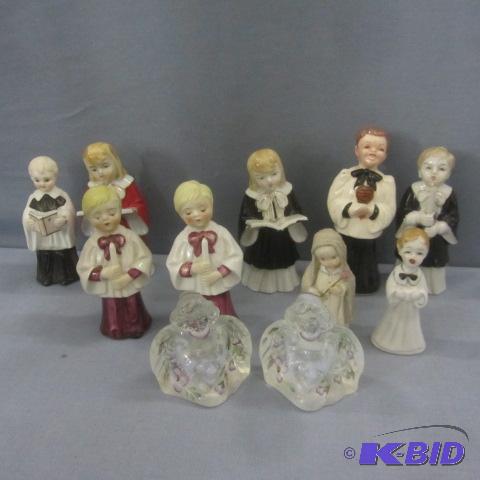 lot 118 image: Choir Boys & Girls Figurines