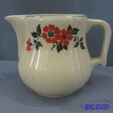 lot 12 image: Halls Poppy Pitcher