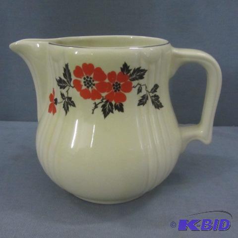 lot 13 image: Halls Poppy Pitcher