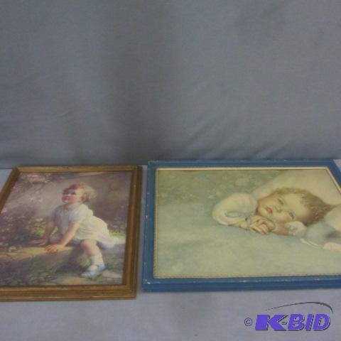 lot 138 image: Vintage Framed Prints