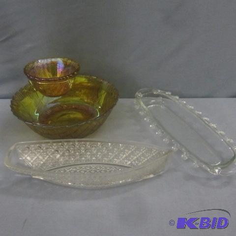 lot 28 image: Chip & Dip, Cracker Plates