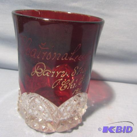 lot 37 image: Ruby Flash Tumbler
