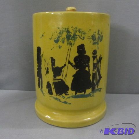 lot 78 image: Cylinder Cookie Jar