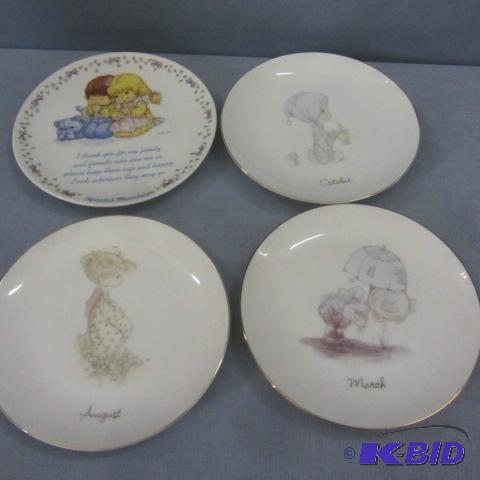 lot 95 image: Precious Moments Saucers