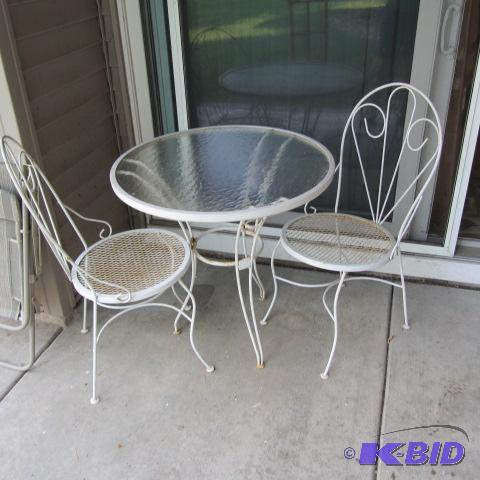 Metal Patio Set