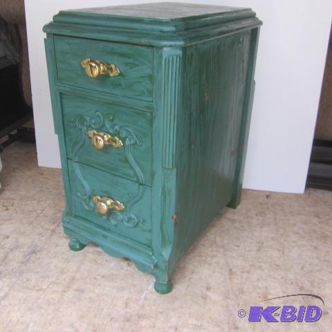 Green Vanity Drawers