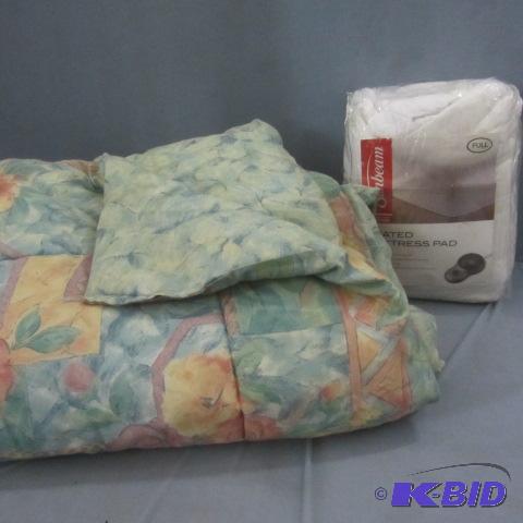 Mattress Pad, Comforter