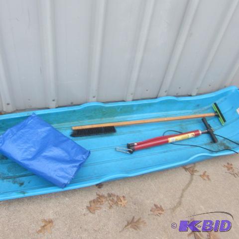 Tarp, Toboggan, Pump