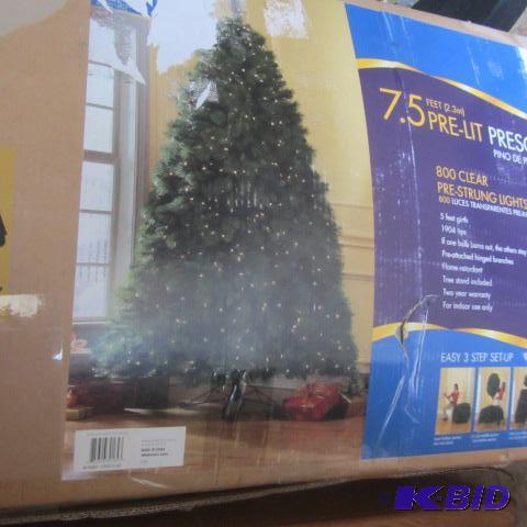 Prelit Christmas Tree