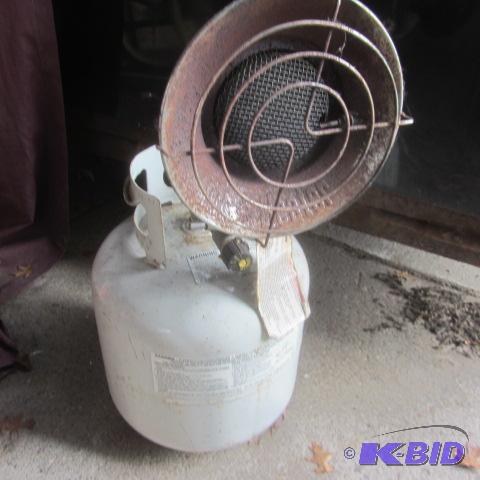 Mr. Heater & Propane Tank
