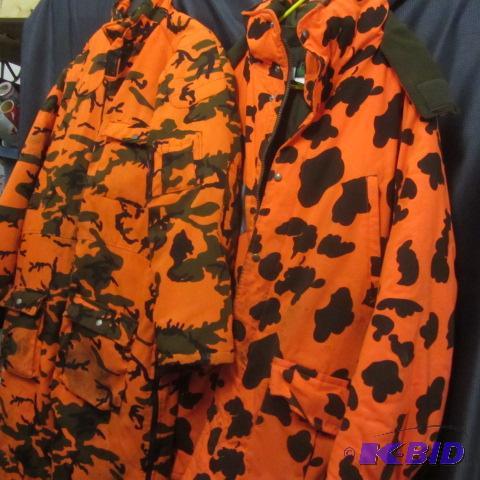 Orange Camo Clothing