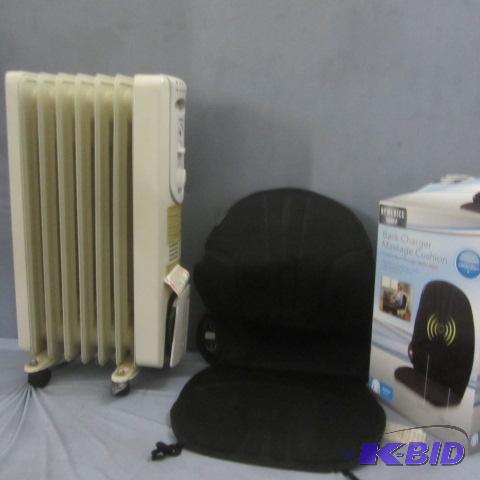 Heater, Massage Cushion, Ottoman