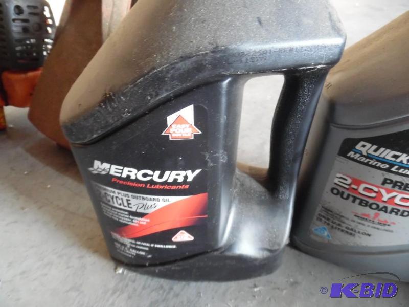 lot 17 image: Outboard Oil and Lubricant
