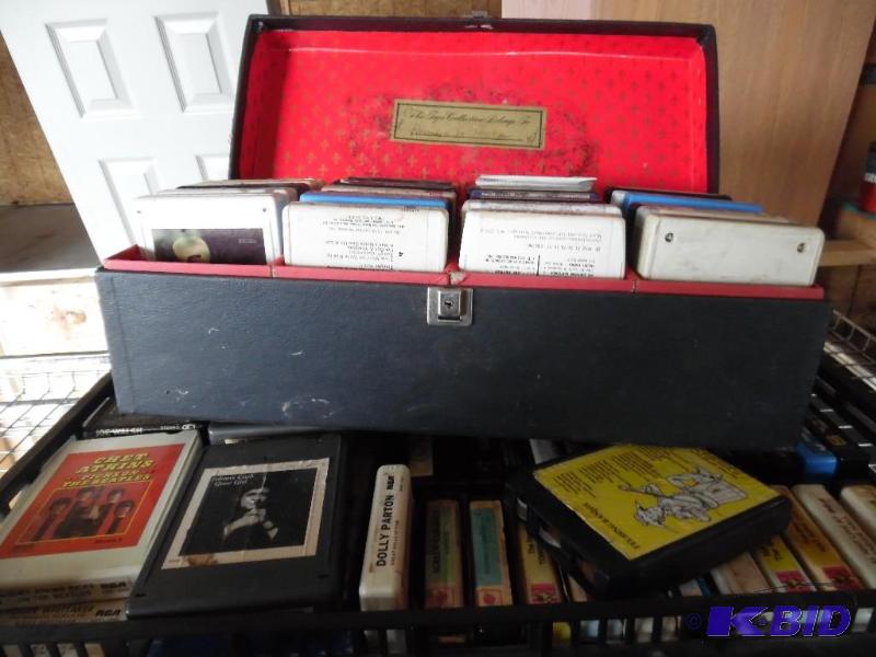 lot 41 image: 8 track tapes