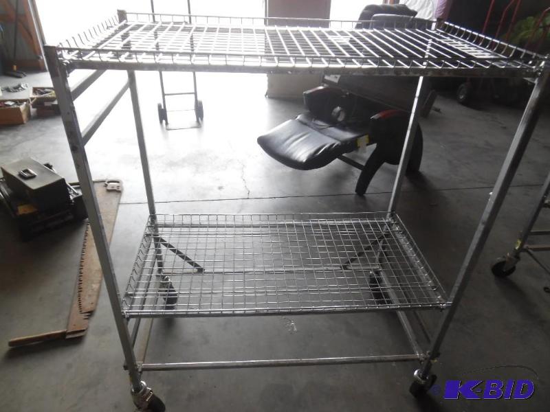 Rolling Metal Cart